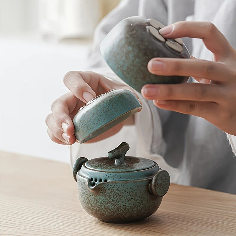 Japanese Travel Tea Set with Case