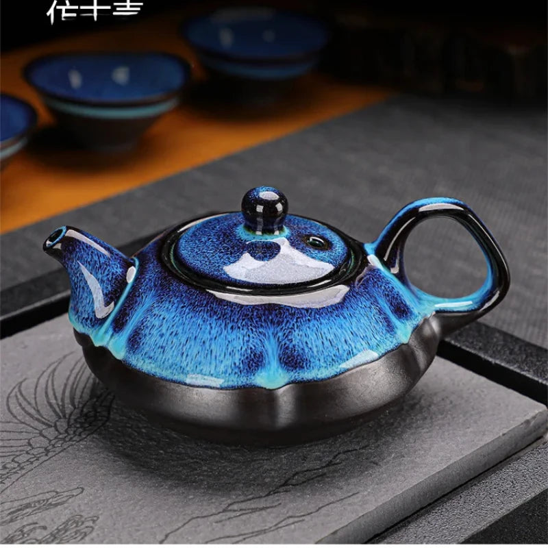 Jun Kiln Ceramic Tea Set
