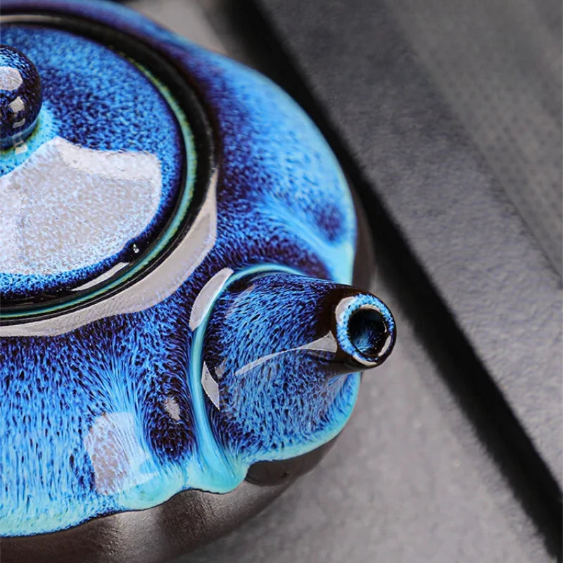 Jun Kiln Ceramic Tea Set