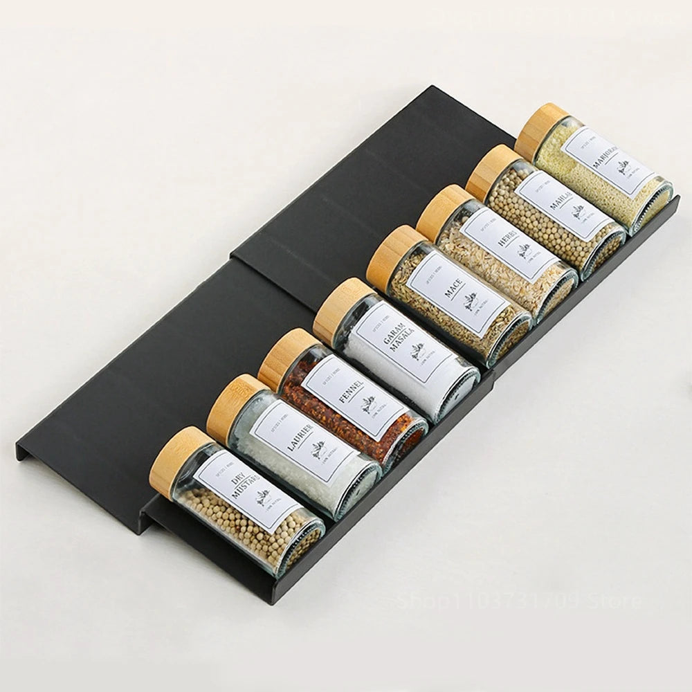 Tier Spice Drawer Organizer