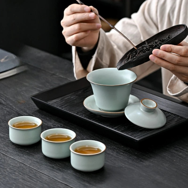 Ru Kiln Gongfu Tea Set