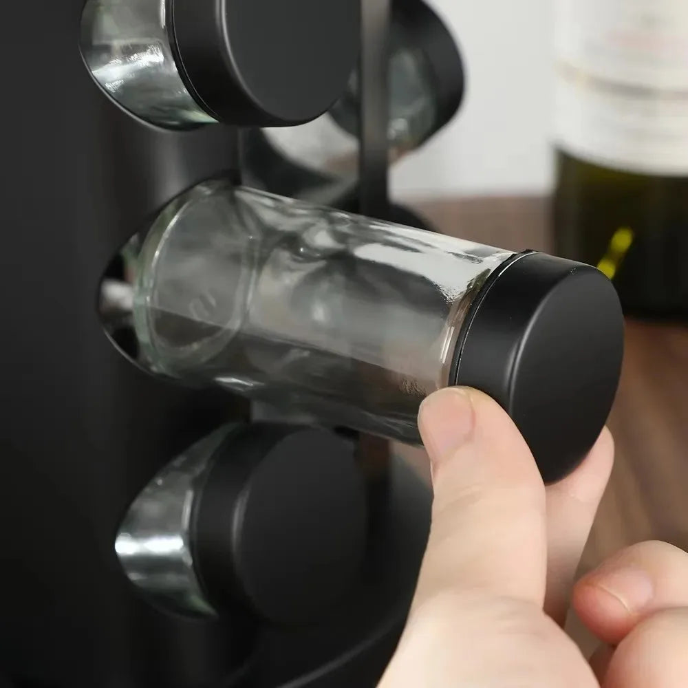 360° Rotating Spice Rack Organizer