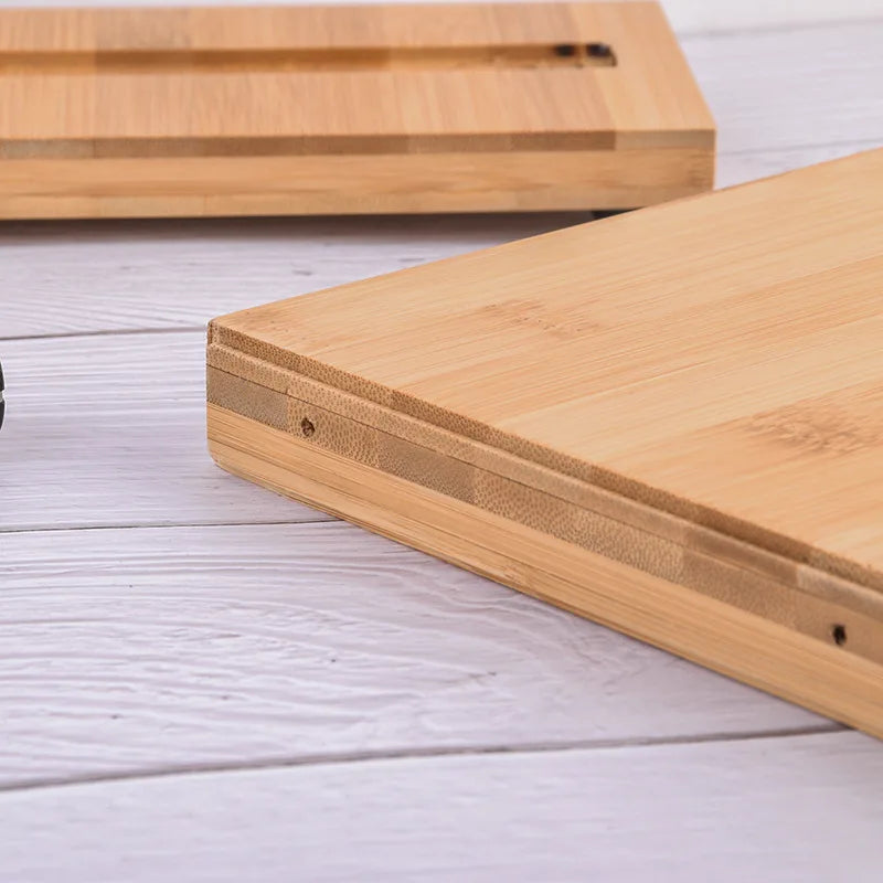 Magnetic Acacia Wood Knife Block